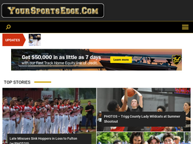 'yoursportsedge.com' screenshot
