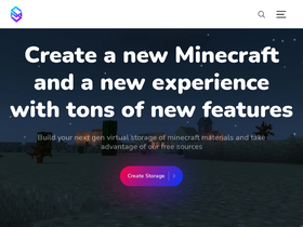 'minecraftstorage.com' screenshot
