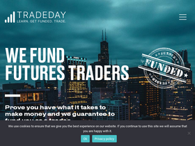 'tradeday.com' screenshot