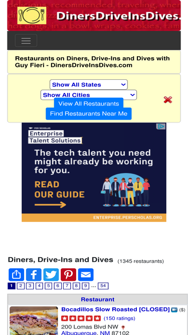 dinersdriveinsdives.com