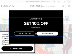 Saucony hotsell market share