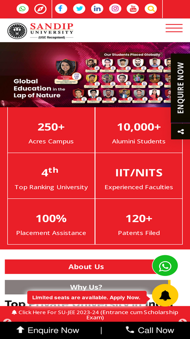 sandipuniversity.edu.in
