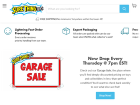 'surethingtoys.com' screenshot