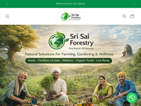 srisaiforestrylive.com homepage screenshot