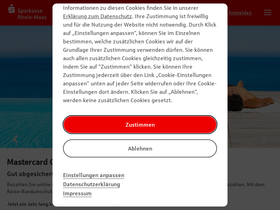'sparkasse-rhein-maas.de' screenshot