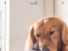 Veluna Petshop website screenshot
