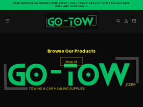 go-tow.com homepage screenshot