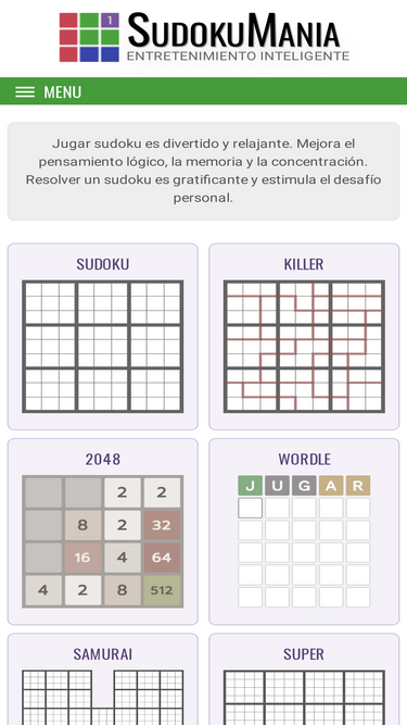sudoku-online.org Competidores: Los principales sitios web parecidos a sudoku-online.org |