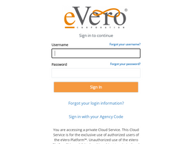 'myeveroportal.com' screenshot