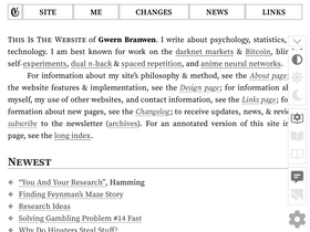 'gwern.net' screenshot