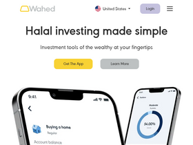 'wahed.com' screenshot