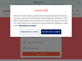 'treatwell.it' screenshot