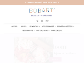 bobartbijoux.com homepage screenshot