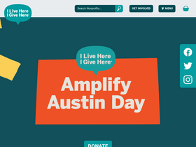 'amplifyatx.org' screenshot