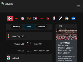 'footybite.com' screenshot