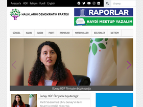 'hdp.org.tr' screenshot