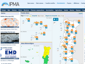 'ipma.pt' screenshot