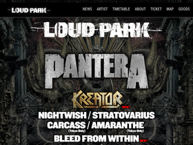 'loudpark.com' screenshot