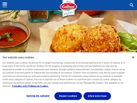 'galbani.fr' screenshot