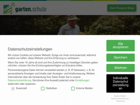 'garten.schule' screenshot
