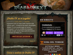 'diablonext.com' screenshot