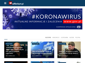 'wmeritum.pl' screenshot