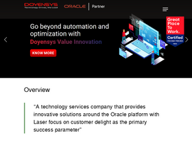 'doyensys.com' screenshot