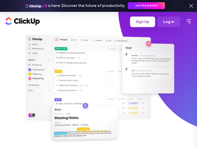 'clickup.com' screenshot