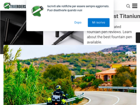 'trueriders.it' screenshot