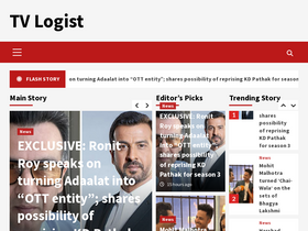 'tvlogist.com' screenshot
