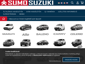 'suzukialkatresz.com' screenshot