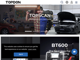 'topdon.com' screenshot