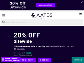 'aatbs.com' screenshot