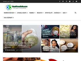 'santepeaunoir.com' screenshot