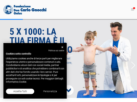 'dongnocchi.it' screenshot