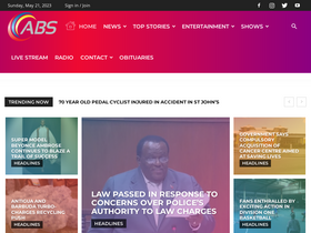 'abstvradio.com' screenshot