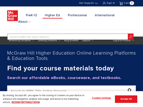 'mhhe.com' screenshot