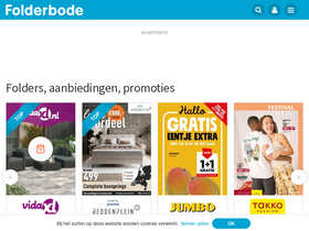 'folderbode.nl' screenshot