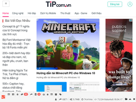 'tip.com.vn' screenshot