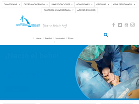 'pucpr.edu' screenshot