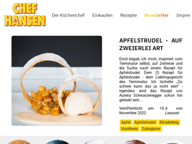 chefhansen.de