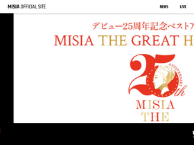 'misia.jp' screenshot