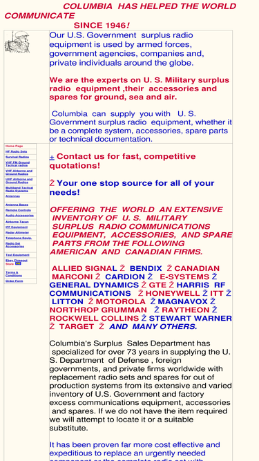 columbiaelectronics.com