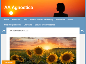 'aaagnostica.org' screenshot