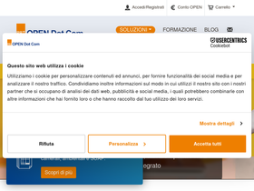 'opendotcom.it' screenshot