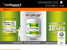 'infisport.com' screenshot