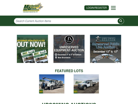 'maauctions.com' screenshot