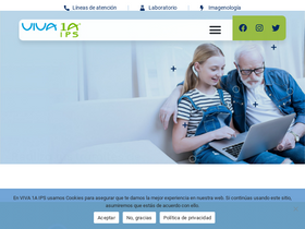 'viva1a.com.co' screenshot