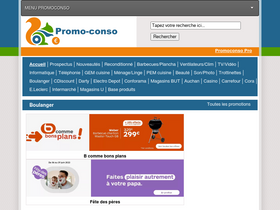 'promo-conso.net' screenshot