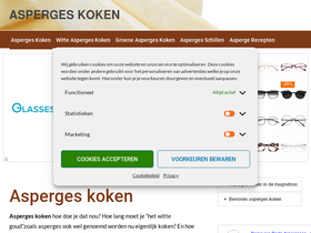 'aspergeskoken.net' screenshot